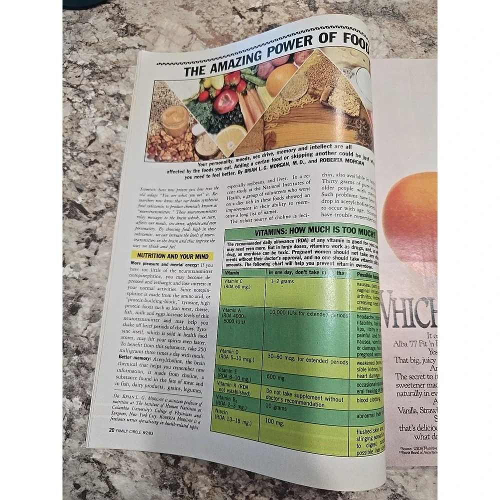 Family Circle Magazine August‎ 2 1983